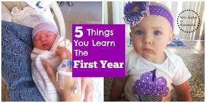 5 Things You Learn the First Year