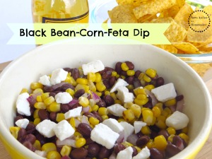 Blackbean Corn Feta Dip