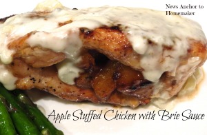 Apple Chicken with Brie Sauce