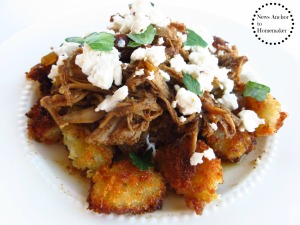 Fried Gnocchi with Goat Cheese News Anchor To Homemaker